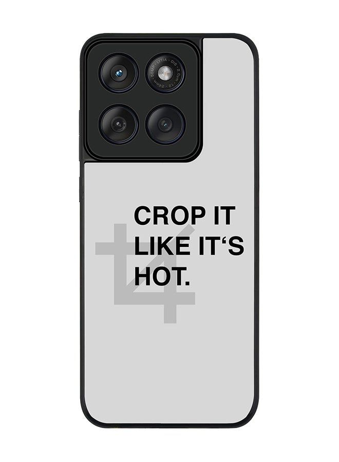 Stylizedd For Motorola MOTO Edge 60 Fusion/ Edge 60 Case,Slim fit Camera Protection, Shockproof Thin Phone cover  - Crop It - Image 1