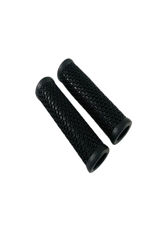 Impetus Cycle Handle Grip 125mm Length Soft Rubber Non Toxic Anti-Slip for 24-29 Inch Bicycle Handle Grip Color Black 12.5cms - Image 2