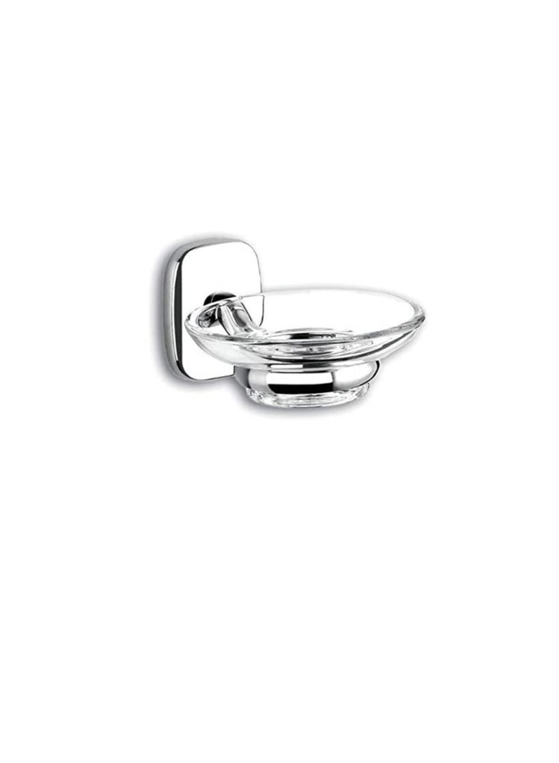 Dot-x Wall Mounted Soap Dishes Holder Chrome Finish Soap Holder
