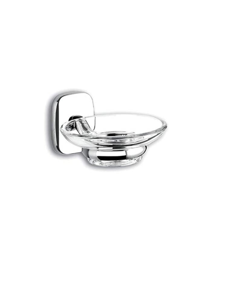 Dot-x Wall Mounted Soap Dishes Holder Chrome Finish Soap Holder