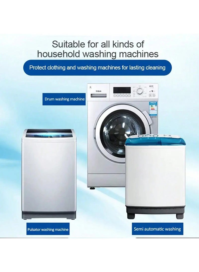 Generic Washing Machine Cleaner Effervescent Tablet Solid Washing Deep Cleaning Remover with Triple Decontamination for Bath Room Kitchen, 24 pcs  - Image 4