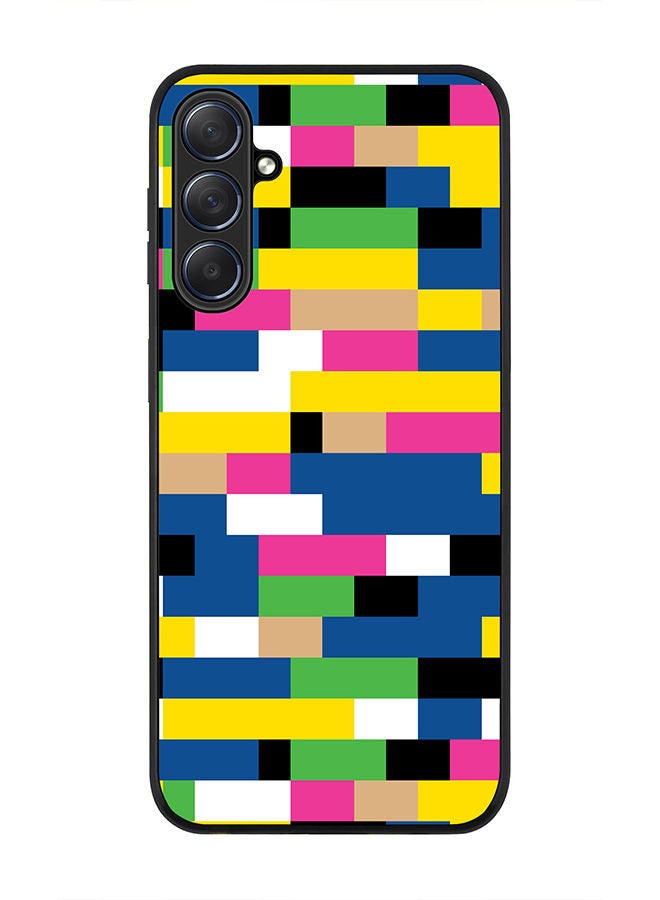 Stylizedd Rugged Black edge case for Samsung Galaxy M54 5G, Slim fit Soft Case Flexible Rubber Edges Anti Drop TPU Gel Thin Cover -  Cool Piece - Image 1