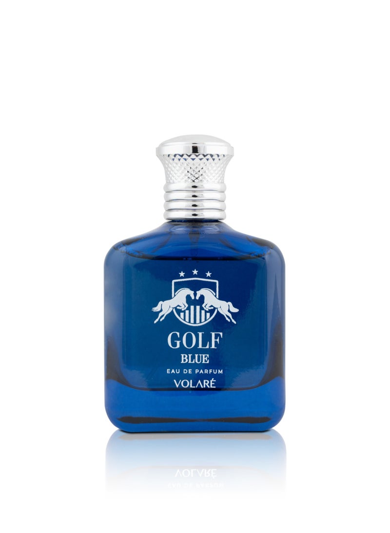 فولاري عطر فولاري جولف بلو - أو دو بارفان للرجال - 100 مل | عطر منعش ومائي برائحة الخيار، الشمام، والمسك - Image 2
