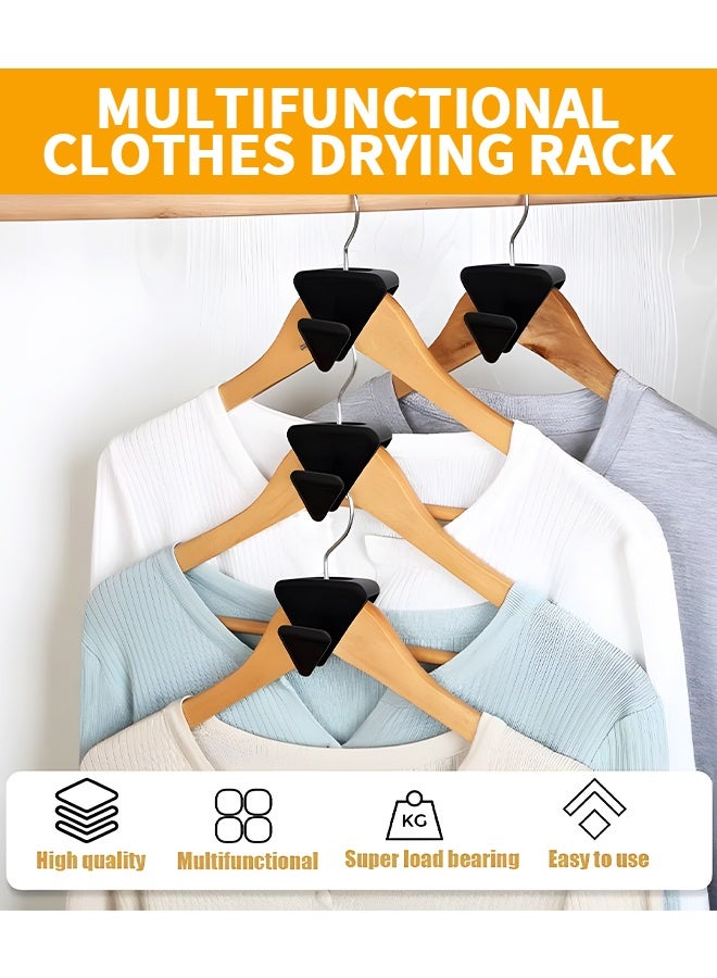UNUNS Space-Saving Clothes Hanger Hooks,25PCS Heavy Duty Cascading Hooks,Hangers To Create Up 5X More Closet Space For  - Image 2