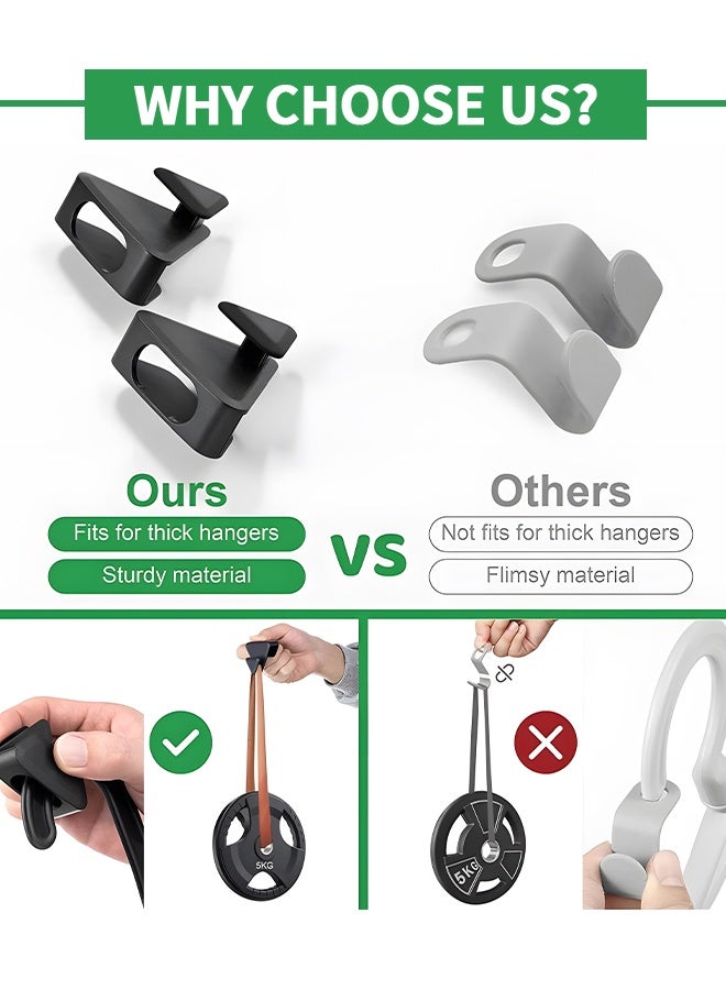 UNUNS Space-Saving Clothes Hanger Hooks,25PCS Heavy Duty Cascading Hooks,Hangers To Create Up 5X More Closet Space For  - Image 3