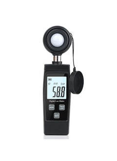 Light Meter Handheld Lux Meter for Ambient Light Intensity Monitoring Digital Photometer Range up to 200,000 Lux Photo Illuminance Sensor