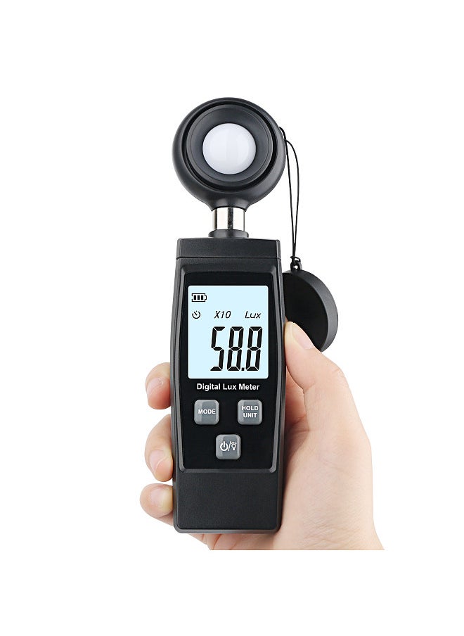 Generic - Light Meter Handheld Lux Meter for Ambient Light Intensity Monitoring Digital Photometer Range up to 200,000 Lux Photo Illuminance Sensor - Image 1