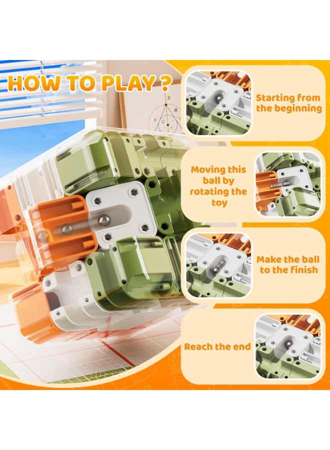 لعبة مكعبات ثلاثية الأبعاد للأطفال من 5 إلى 8 سنوات ومن 8 إلى 12 سنة، لعبة مطابقة الألوان، ألعاب تعليمية حسية، هدية عيد ميلاد للأطفال والكبار من 5 إلى 9 سنوات فما فوق. - Image 5