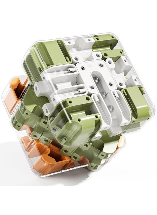 لعبة مكعبات ثلاثية الأبعاد للأطفال من 5 إلى 8 سنوات ومن 8 إلى 12 سنة، لعبة مطابقة الألوان، ألعاب تعليمية حسية، هدية عيد ميلاد للأطفال والكبار من 5 إلى 9 سنوات فما فوق. - Image 1