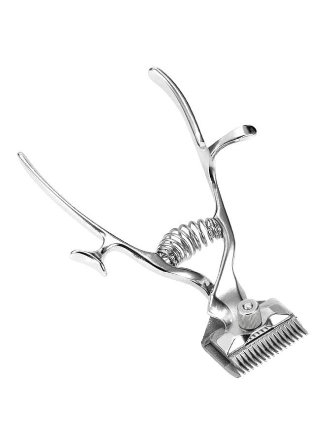 Manual silver pet silent hair clipper manual clipper