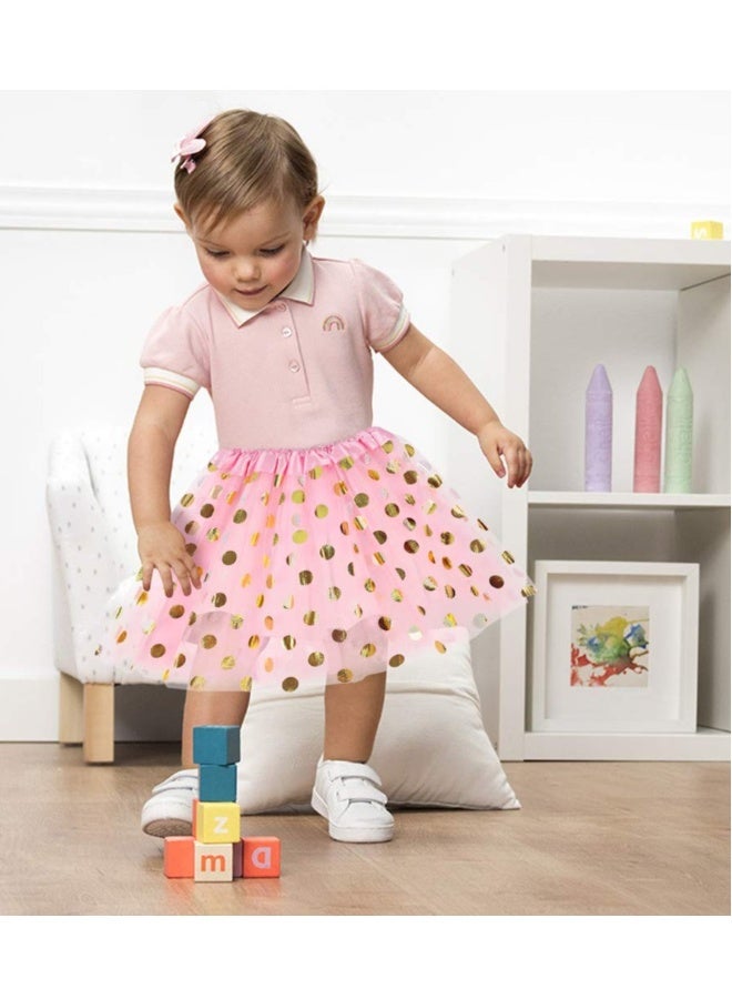 Kids Ballet Tutu Dress Set for Birthday Parties 4 Piece Skirt Collection - Image 3