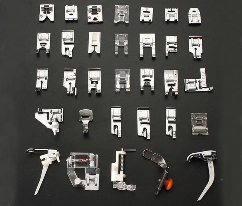 Zenith 52 piece Domestic Sewing Machine Pressure Foot kit Steel Finish Automatic Electric Models - Image 4