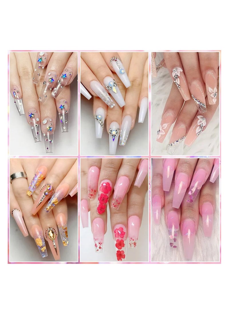 brunson Quantum 3In1 Polygel: 60g Pre-Mix Acrylic Poly gel with Sculpting & 3D Molding, Soak-Off Gel for Nail Extensions, Durable Acrylic Nail & Builder Gel Nails, Hard Gel for Nail Extension, Manicure Nails  - Image 5
