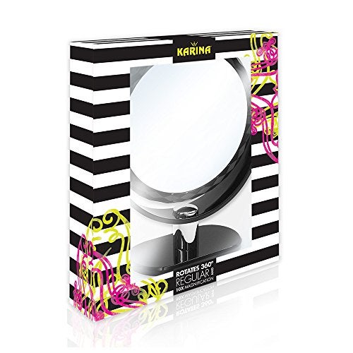 Karina,Tabletop Mount 10x/1x Magnification 360 Degree Mirror - Image 4