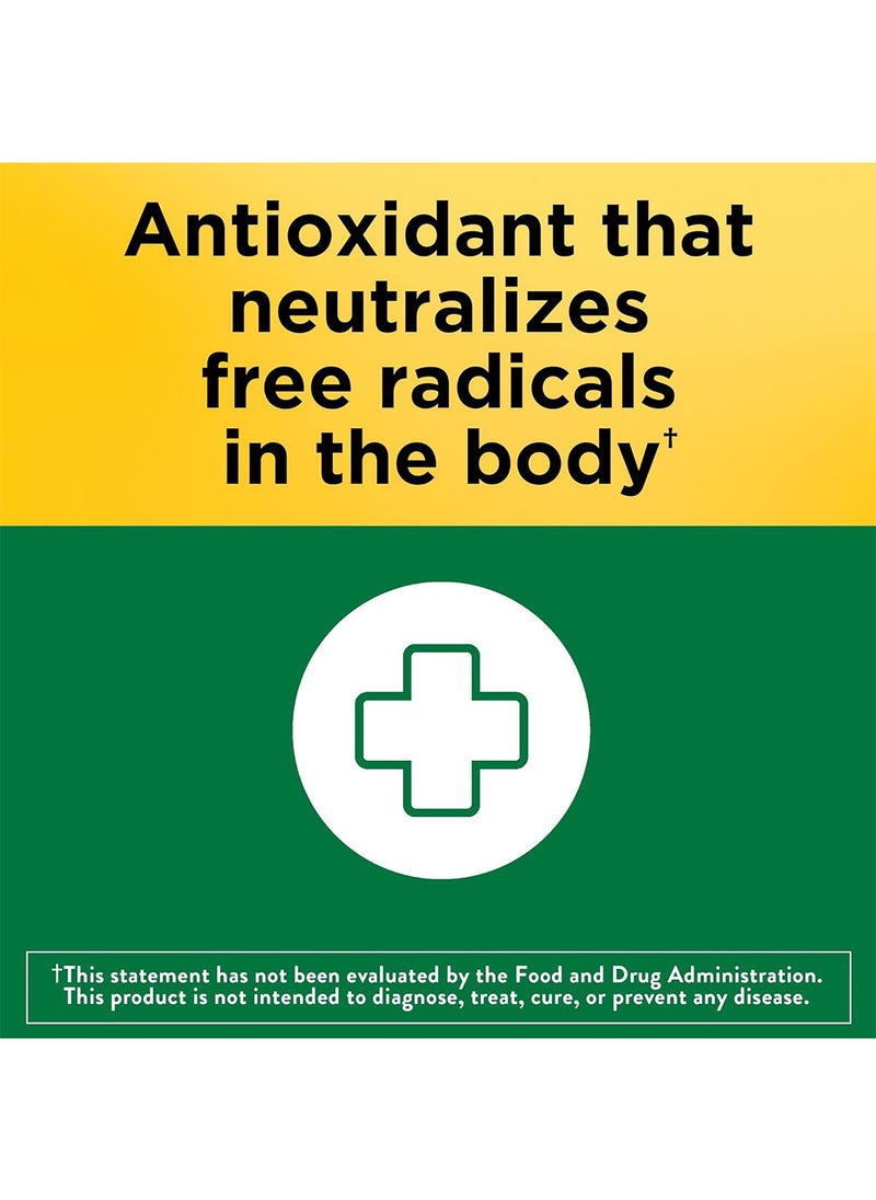 Nature Made - Vitamin E 180 Mg 400 Iu Dlalpha Dietary Supplement For Antioxidant Support 300 Softgels 300 Day Supply - Image 1
