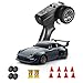 ACAMMZAR Mini RC Drift Car with Gyro 143 4WD Full Proportional RC Cars 18KMH High Speed Remote Control Car with Lights Extra Racing Tires Vehicle for Adults Kids Boys Gray - Image 2