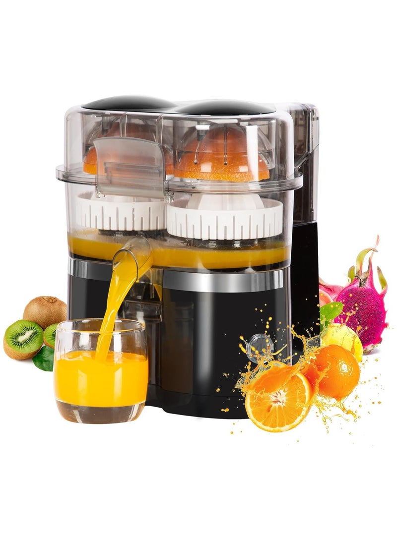 DubaiGallery Citrus Juice Maker - Powerful 100W Motor, Automatic Lifting Squeeze, Half-Cut Orange Function, Detachable & Dishwasher-Safe Juicer Box  - Image 2