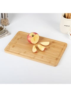 DANUBE HOME Danube Home Loretta Bamboo Chopping Board 38 X 25 X 1.5 Cm | Bamboo Cutting Board | Wooden Chopping Board For Home Dining Kitchen - Natural  - Image 2