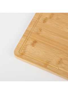 DANUBE HOME Danube Home Loretta Bamboo Chopping Board 38 X 25 X 1.5 Cm | Bamboo Cutting Board | Wooden Chopping Board For Home Dining Kitchen - Natural  - Image 3
