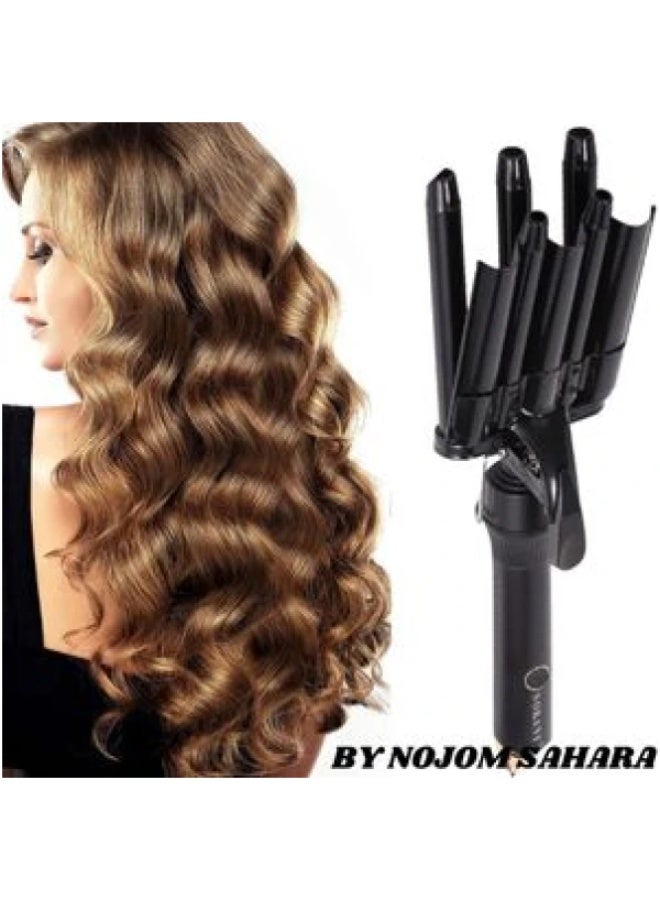 sokany Ceramic Curling Iron with Smart Heat Control – 5 Temperature Settings & Non-Stick Plates for Smooth, Damage-Free Styling - Image 4