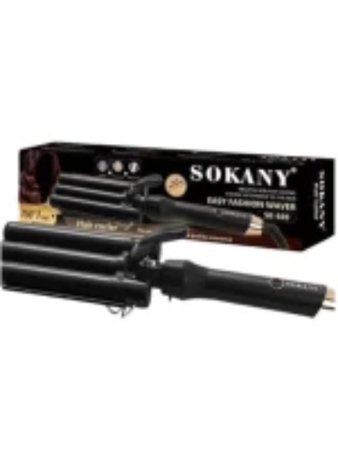 sokany Ceramic Curling Iron with Smart Heat Control – 5 Temperature Settings & Non-Stick Plates for Smooth, Damage-Free Styling - Image 2