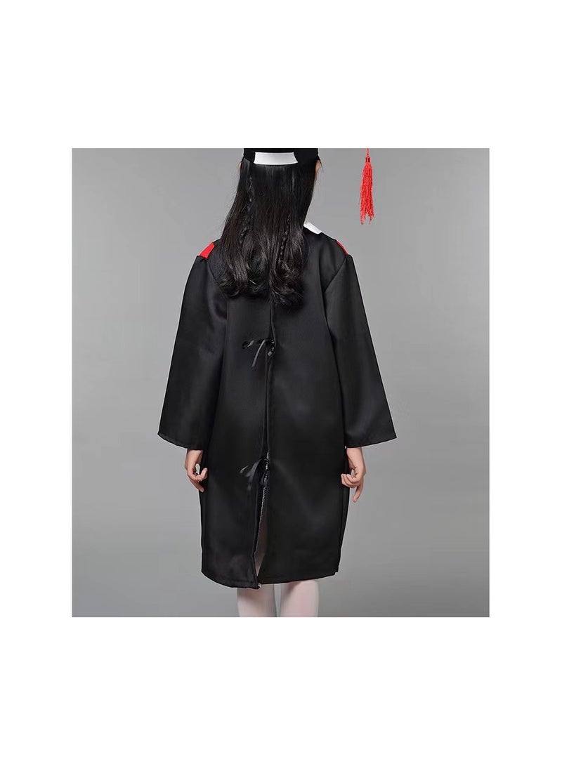 1-Pieces Children Preschool and Kindergarten School Graduation Uniforms Set,Kids Children Graduation Tassel Cap and Gown - Image 5