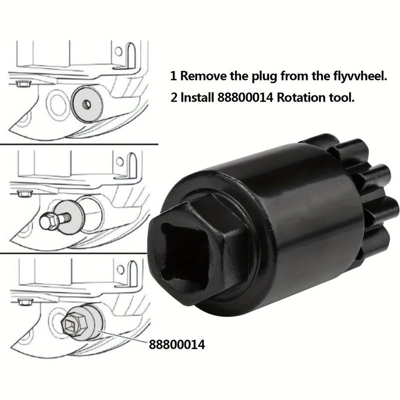قطعة واحدة أداة تدوير دوّار الشاحنة أداة تحريك دوّار بديلة متوافقة مع D11 D13 D16 MP7 MP8 MP10 من عام 2008 إلى 2020 - Image 5