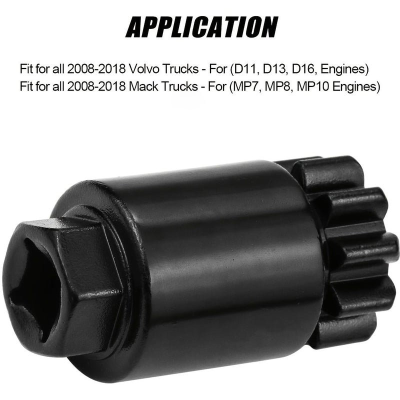 قطعة واحدة أداة تدوير دوّار الشاحنة أداة تحريك دوّار بديلة متوافقة مع D11 D13 D16 MP7 MP8 MP10 من عام 2008 إلى 2020 - Image 3