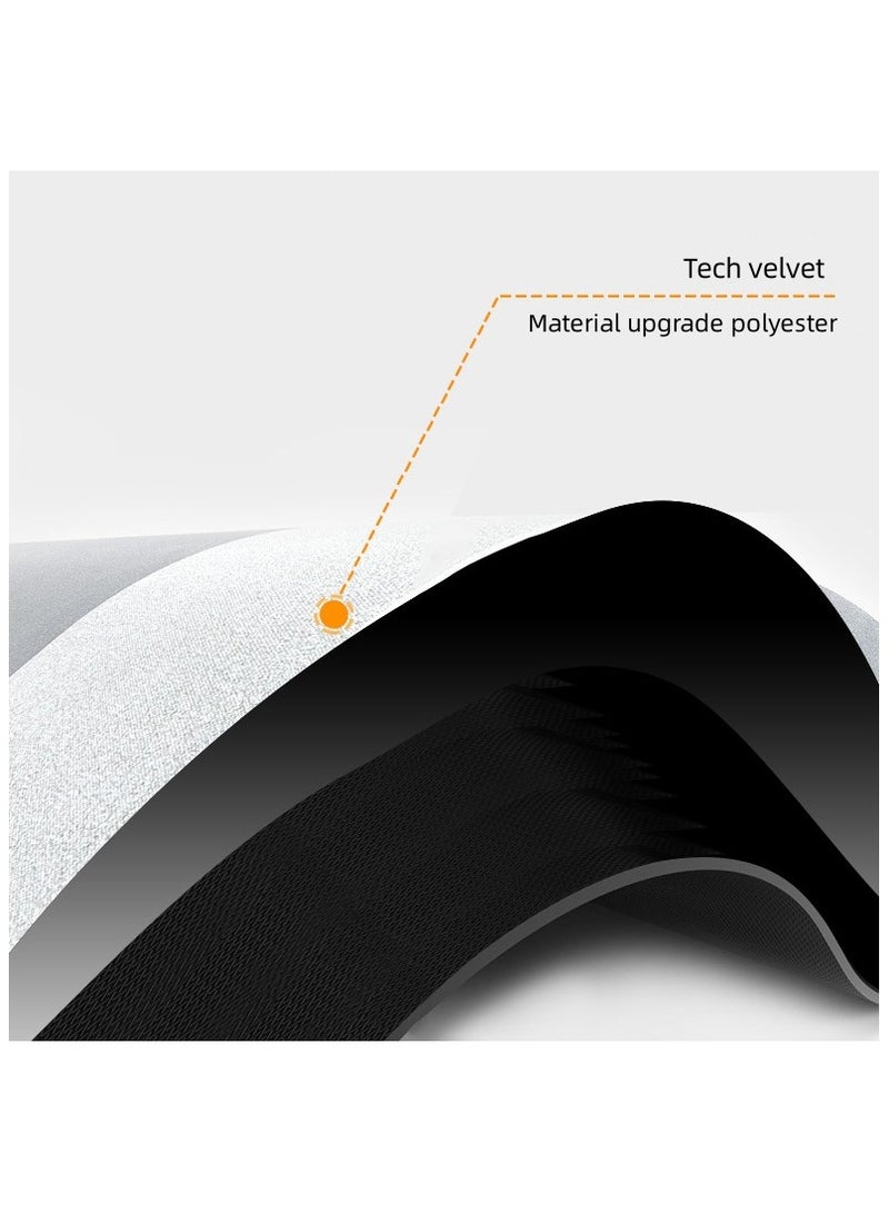 Diatom Bath Mat, Bath Rug 40 * 60cm Non-Slip Fast Dry Bathroom Floor Mat, Thin Rubber Super Absorbent Floor Door Shower Rug Mats for Bathroom Bathtub Toilet Kitchen (40 * 60 cm) - Image 3