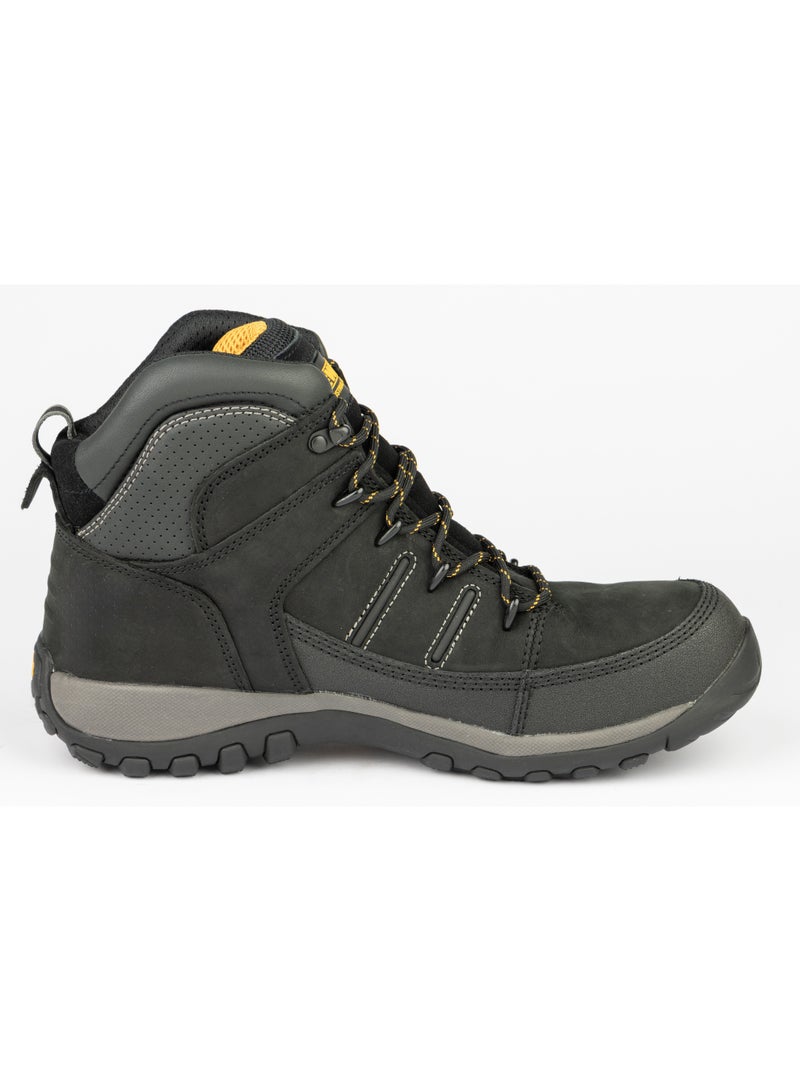 DeWalt Chicago Men's Steel Toe 5-Inch Hiker Style Safety Work Boots with Pro-Tech Apron - Black - Image 4