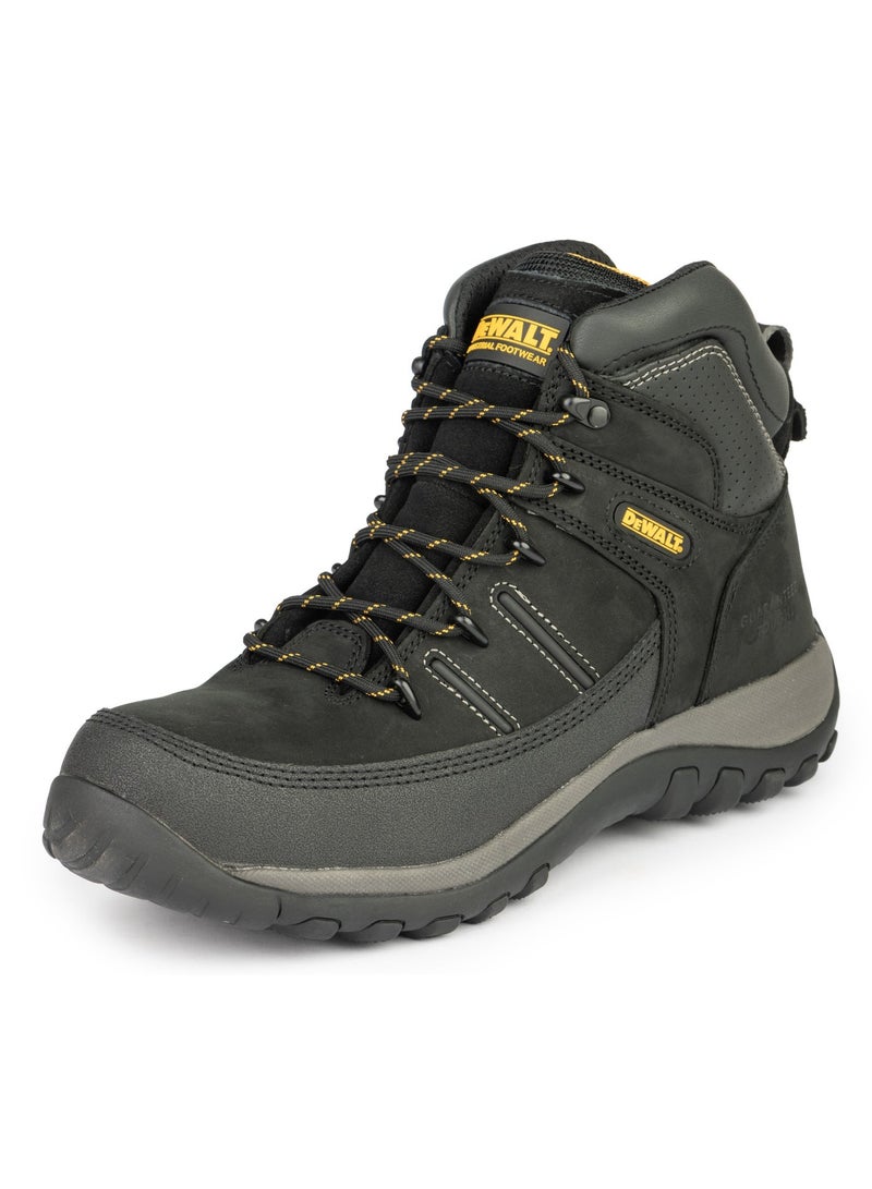 DeWalt Chicago Men's Steel Toe 5-Inch Hiker Style Safety Work Boots with Pro-Tech Apron - Black - Image 3