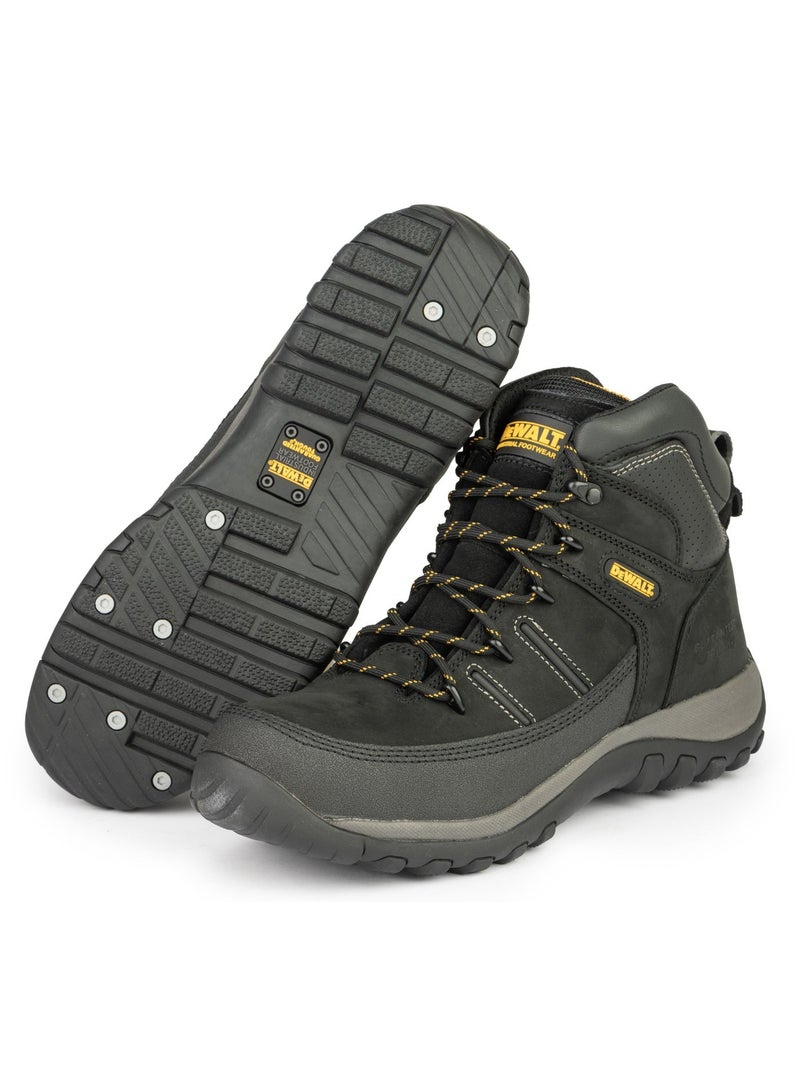 DeWalt Chicago Men's Steel Toe 5-Inch Hiker Style Safety Work Boots with Pro-Tech Apron - Black - Image 2
