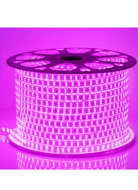 Imported wireless LED strip 100meter double row , 120LED/meter, 11W/meter, cuttable every 1meter, 10kg weight, high lumens and strong lighting with 11mm 4A power connector with five-year warranty from TEC Light.