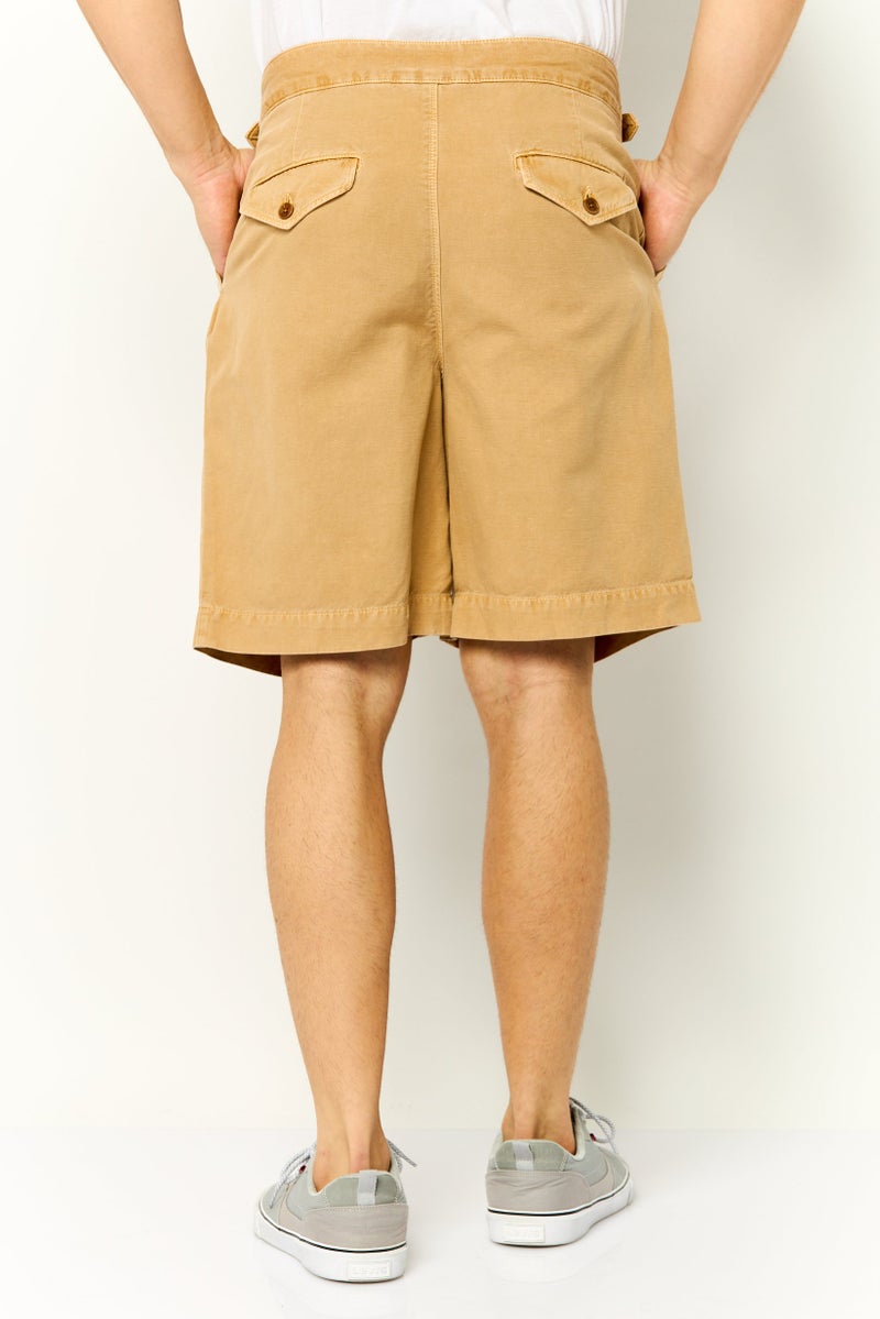 GANT Men Solid Chino Shorts, Tan - Image 4