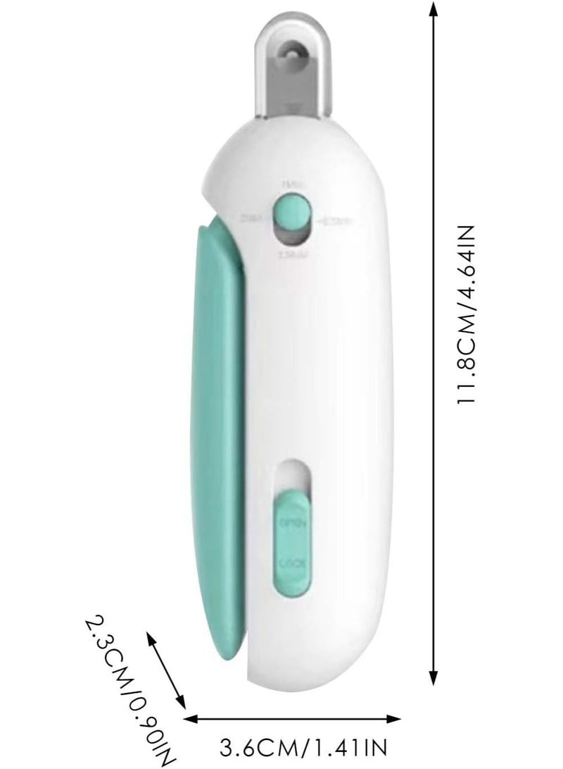CMGTYYD. 2PcsCat مسامير قابلة للتعديل، مسامير الأظافر المضادة للمخدرات ومقاصير الأظافر، مسامير الحيوانات الأليفة المحترفة والمنزلية (الأزرق + الوردي) - Image 5