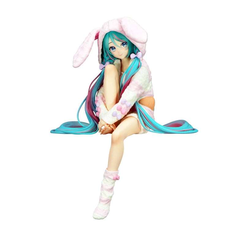 FURYU CorporationHatsune Miku Noodle Stopper Figure Rabbit Ear Hood Pajama - Image 3