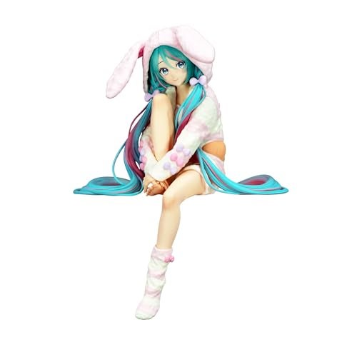 FURYU CorporationHatsune Miku Noodle Stopper Figure Rabbit Ear Hood Pajama - Image 1