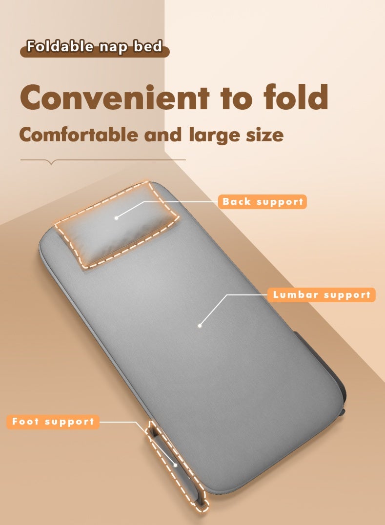 Zeno Linen Art Folding Sofa Bed Dual-Use Living Room Multi-Function Lunch Break Lazy Sofa - Image 5