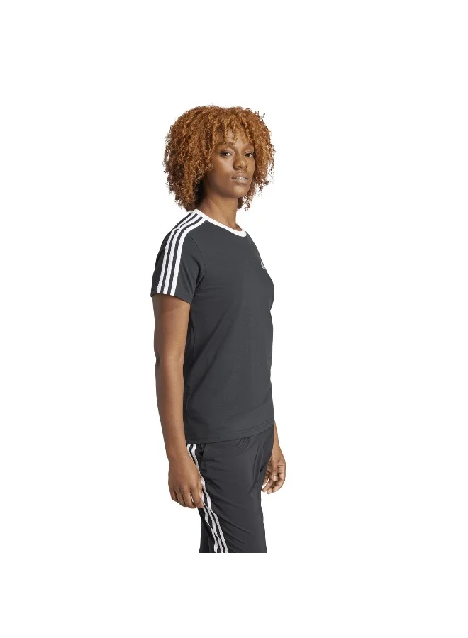 adidas تيشيرت تدريب أديداس W 3S Bf T أسود مقاس 2XS