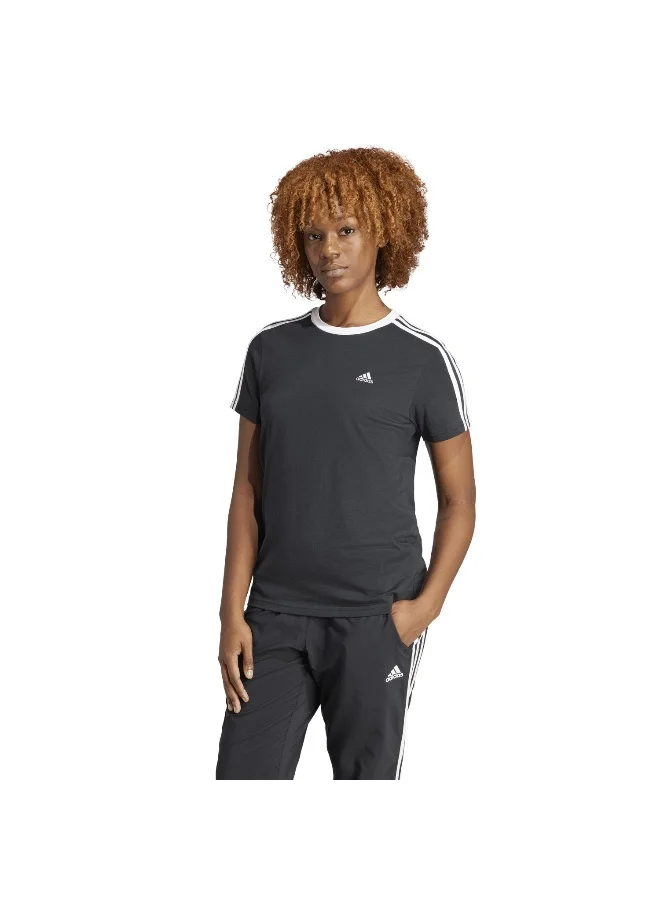 adidas تيشيرت تدريب أديداس W 3S Bf T أسود مقاس 2XS