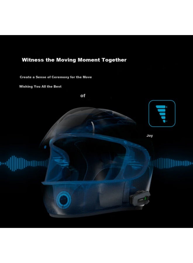 Cardo Motorcycle Helmet Bluetooth Headset Original Box Cross-brand Intercom Jbl Sound Cardo Edge - Image 3