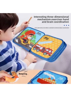 Generic Tear Can't Rip Baby Quiet Cloth Book Montessori Enlightenment Early Education Baby Can Bite Tear Book Felt Cloth Toy-Color:Understanding Animals  Opp Bag  - Image 2