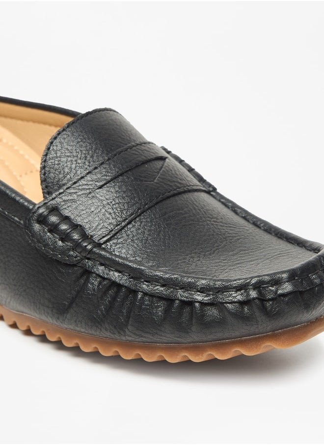 Le Confort - Women's Solid Slip-On Flatform Loafers - Image 1