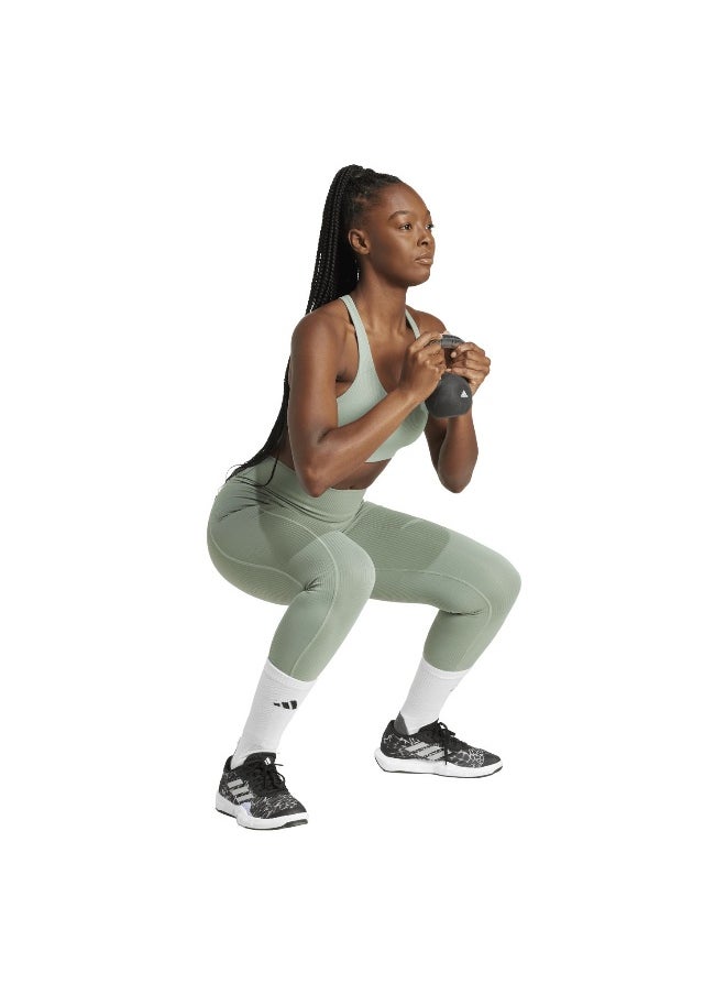Adidas adidas optime rib 7/8 women leggings  - Image 4