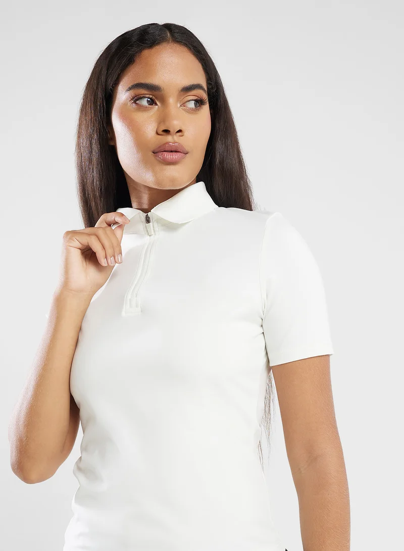 SQUATWOLF Zip Up Polo