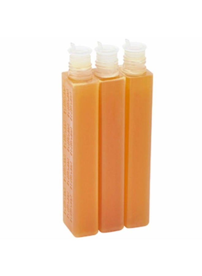 Clean + Easy Medium Original Roll On Wax Refill for Wax Cartridge, Hygienic Depilatory Hair Removal Treatment, Removes Fine to Coarse Hairs, Perfect for Delicate Skin - 3 Packs - Image 1