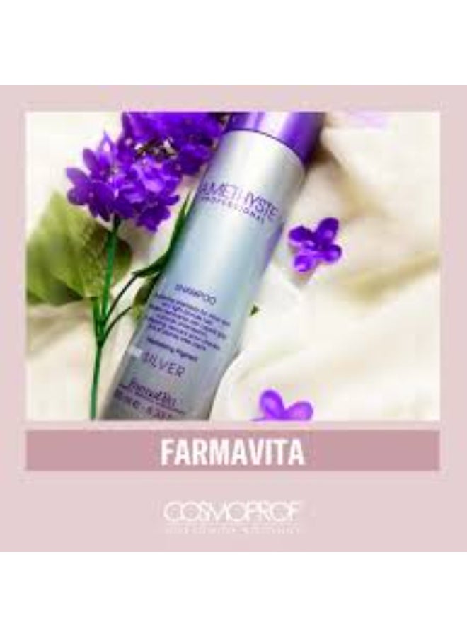 Farmavita Amethyste Silver Shampoo 250ml - Image 4