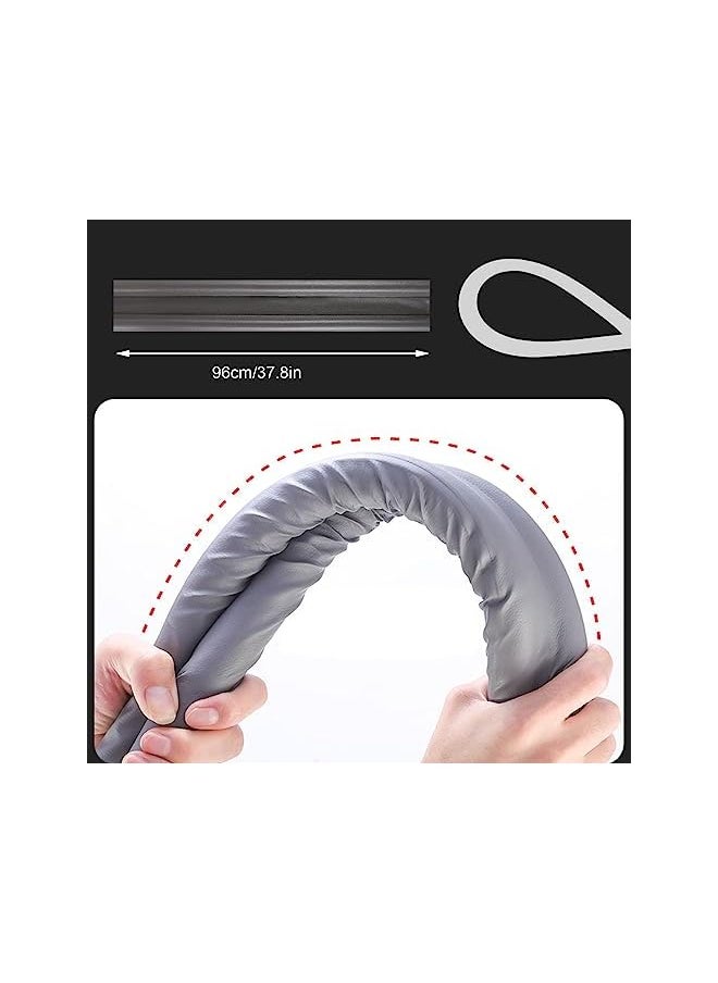 The Bros - Under Door Draft Stopper | Windproof Gap Blocker | Twin Under Door Sweeps for Interior Doors | Bottom Seal Weather Stripping | Sound Blocker | Adjustable Foam | Removable and Washable, Assorted - Image 1