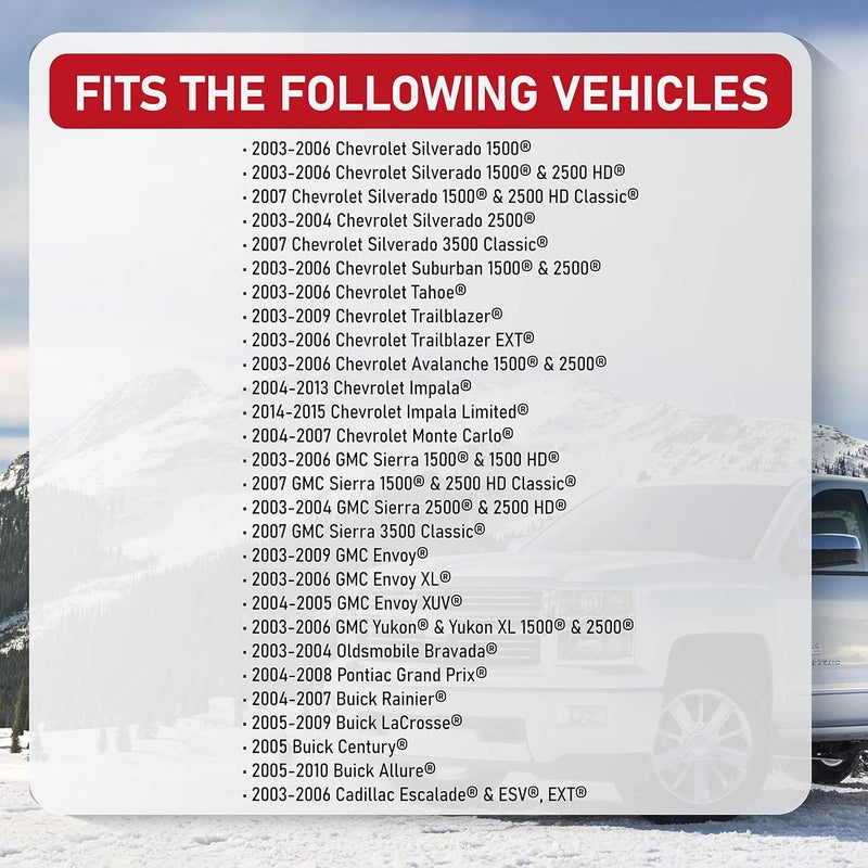 AA Ignition Blower Motor Resistor Complete Kit with Harness - Compatible with Chevy, GMC Vehicles - Image 5