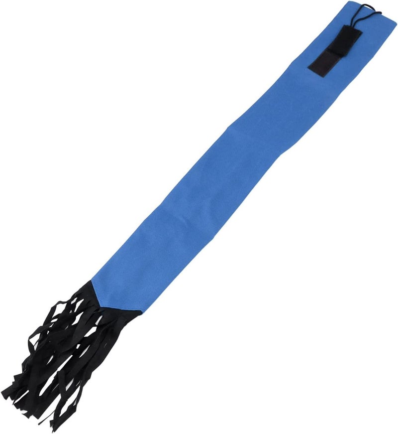 Horse Tail Protection Bag, Non Woven Fabric, 70 x 7.5cm with Hook and Loop Fasteners - Durable Airflow Material, Fringe Fly Swatter Design for Horse Care - Image 1